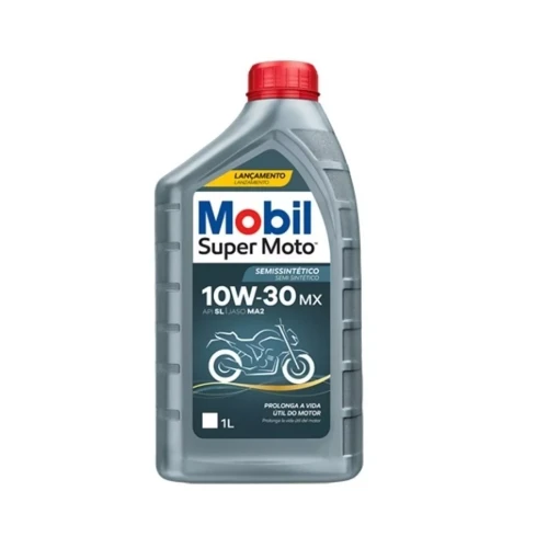 Óleo Mobil 10w30 MX Moto Super Moto 4t Semissintético Original