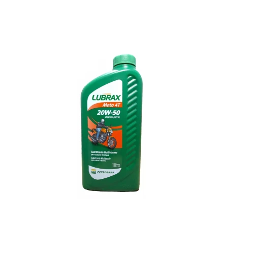 Oleo Moto 4t 20w50 Lubrax Petrobras Essencial 1 Litro