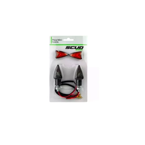 Pisca Mini Esportivo Fusion Universal Par Scud Com Lentes Extra 